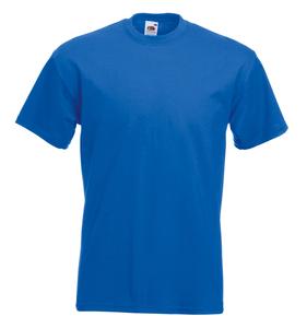 Fruit of the Loom SC210 - Camiseta Calidad Superior Real Azul