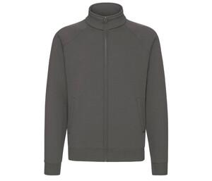 Fruit of the Loom SC2280 - 
Sudadera premium con cremallera Light Graphite