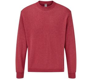 Fruit of the Loom SC250 - Sudadera para Hombre (62-202-0) Vintage Heather Red