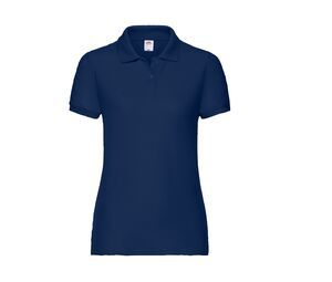 Fruit of the Loom SC281 - Camiseta Polo 65/35 Para Mujer (63-212-0) Azul marino