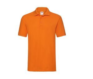 Fruit of the Loom SC385 - Camiseta Basica Polo Premium Naranja