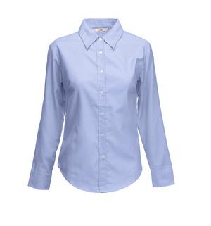 Fruit of the Loom SC411 - Camisa manga larga poplin para mujer