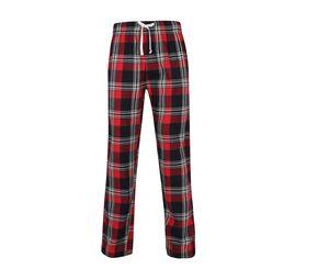 SF Men SF083 - Pantalón de pijama de hombre SF083 Red / Navy Check