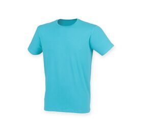 Skinnifit SF121 - Camiseta Feel Good para hombre Surf Blue