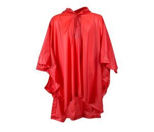 Splashmacs SL019 - Poncho para niños de PVC Rojo