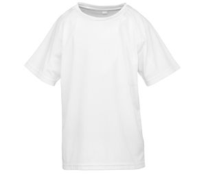 Spiro SP287J - Camiseta transpirable AIRCOOL para Niños White