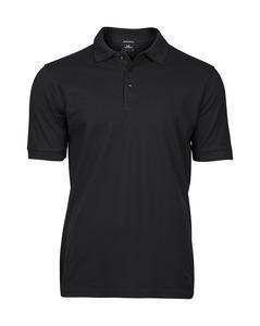 Tee Jays TJ1405 - Polo de Lujo Stretch Para Hombre Black