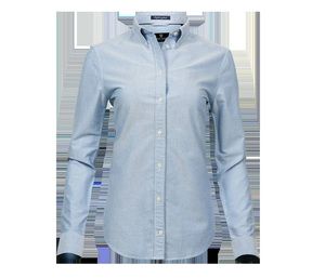 Tee Jays TJ4001 - Camisa Oxford Para Mujer Azul claro