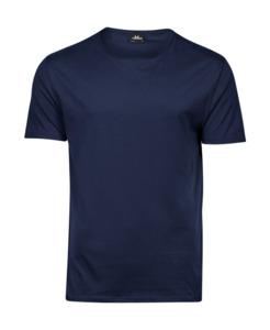Tee Jays TJ5060 - Camiseta de Borde Crudo Para Hombre Azul marino