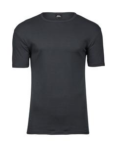 Tee Jays TJ520 - Camiseta Interlock Para Hombre Gris oscuro