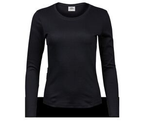 Tee Jays TJ590 - Camiseta Interlock Manga Larga Para Mujer