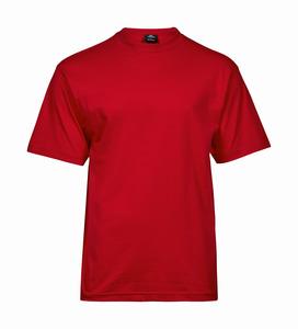 Tee Jays TJ8000 - Camiseta Suave Para Hombre Rojo