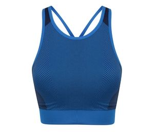 Tombo TL351 - Camiseta Court Femme Bright Blue / Navy