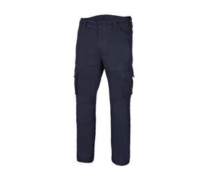 VELILLA V3012S - Pantalones de algodón multibolsillo V3012S Azul marino