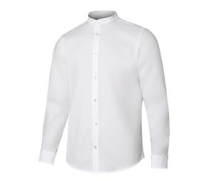 VELILLA V5013S - Camisa cuello mandarín V5013S White