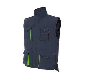 VELILLA V5902 - Gilet Matelassé bicolor múltiples pochas