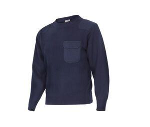 VELILLA VL100 - Suéter cuello redondo VL100 Azul marino