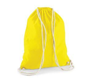 Westford mill WM110 - Bolsa de gimnasio de algodón Cotton Yellow