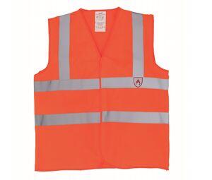 Yoko YK100R - Chaqueta de seguridad ignífuga Hi Vis Orange