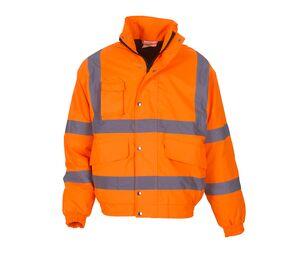 Yoko YK211 - Chaqueta bomber de alta visibilidad Hi Vis Orange