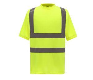 Yoko YK410 - Camiseta de manga corta alta visibilidad Hi Vis Yellow