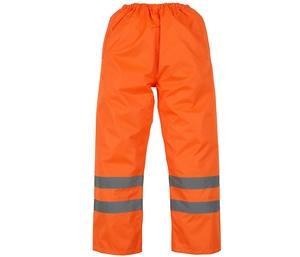 Yoko YK461 - Cubre pantalones de dos tonos de alta visibilidad Hi Vis Orange