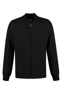 Lemon & Soda LEM3224 - Suéter Pesado Cárdigan unisex Negro