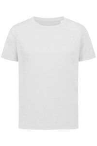 Stedman STE8170 - Camiseta Interlock activo seco SS para niños Blanco
