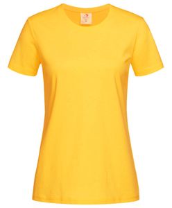 Stedman STE2600 - Camiseta Manga Corta y Cuello Redondo Mujer Stedman Sunflower Yellow