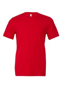 Bella+Canvas BE3001 - UNISEX JERSEY CREW NECK T-SHIRT Camiseta Manga Corta Hombre Red