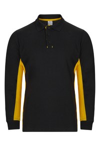 Velilla 105514 - POLO BICOLOR ML Black/Yellow