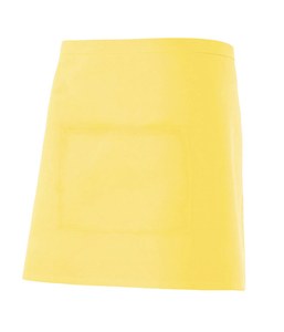 Velilla 404201 - DELANTAL CORTO Light Yellow
