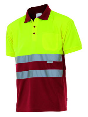 Velilla 173 - POLO BICOLOR MC AV