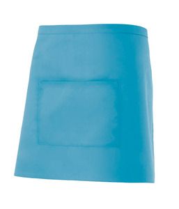 Velilla 404201 - DELANTAL CORTO Light Turquoise