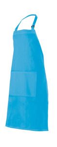 Velilla 404203 - DELANTAL PETO Light Turquoise