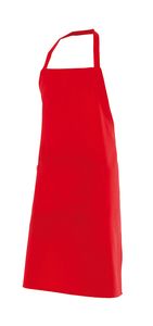 Velilla 404204 - DELANTAL 100% POLIÉSTER PETO Red