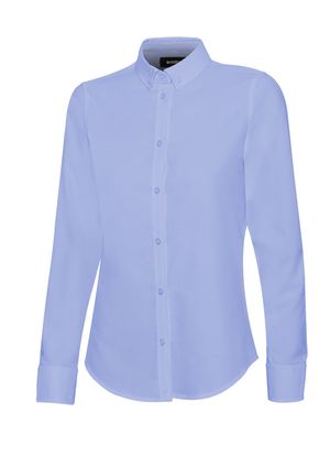 Velilla 405005S - CAMISA OXFORD ML MUJER