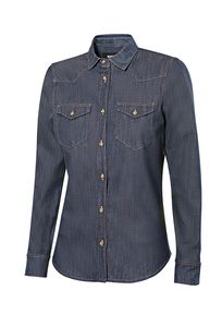 Velilla 405007S - CAMISA DENIM ML MUJER Denim