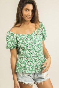 Anna Ellis 1TP15C - Blusa de flores