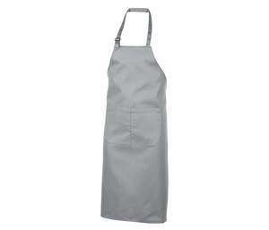NEWGEN TB201 - Cotton bib apron with pocket Gris puro
