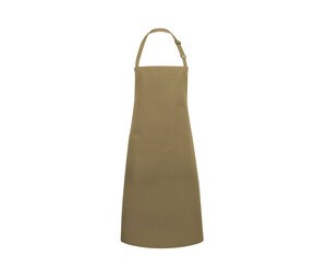 KARLOWSKY KYBLS5 - BIB APRON BASIC WITH BUCKLE AND POCKET Camello
