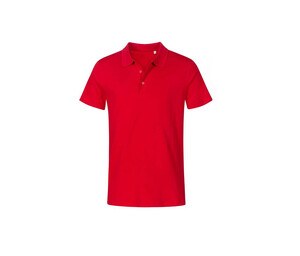 PROMODORO PM4020 - Pre-shrunk single jersey polo shirt Fire Red