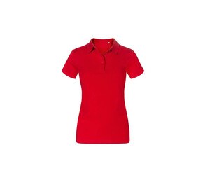 PROMODORO PM4025 - Pre-shrunk single jersey polo shirt Fire Red