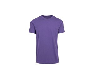 Build Your Brand BY004 - Camiseta cuello redondo BY004 Ultra Violet