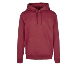 Build Your Brand BY011 - Sudadera con capucha BY011 Burgundy