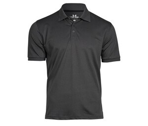 TEE JAYS TJ7000 - Recycled polyester/elastane polo shirt Gris oscuro