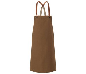 KARLOWSKY KYLS37 - Sustainable bib apron Cinnamon