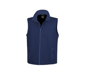 Result RS232 - Chaleco Soft-Shell Printable Para Hombre Navy / Navy