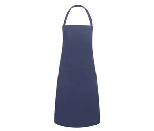 KARLOWSKY KYBLS7 - WATER-REPELLENT BIB APRON BASIC WITH BUCKLE Azul marino