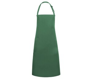 KARLOWSKY KYBLS7 - WATER-REPELLENT BIB APRON BASIC WITH BUCKLE Verde bosque